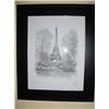 Image 1 : French print of Paris Eiffel Tower with frame