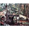 Image 1 : The Bridge At Maincy By Cezanne Giclee on Canvas