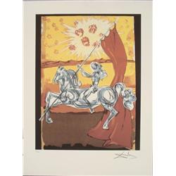 Salvador Dali : Ivanhoe Surrealistic Art Print