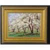 Image 1 : Framed Sammoun MORNING IN MAY Landscape Art Canvas