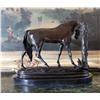Image 6 : CD039 - Lovely Bronze Sculpture Horse & Tree