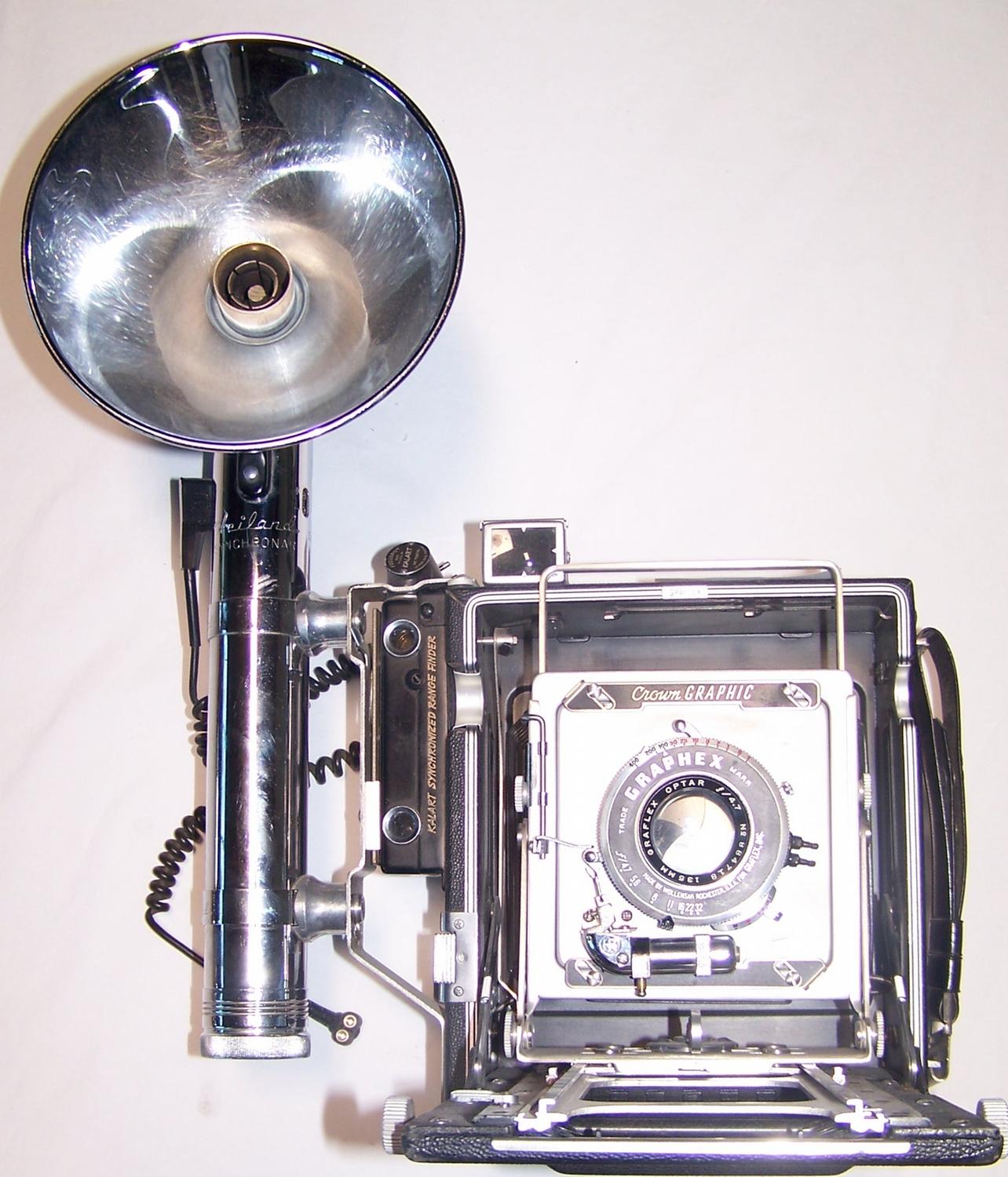 Vintage Crown Graflex Camera serial 85561