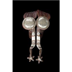 McChesney #8 Pattern Gal Leg Spurs