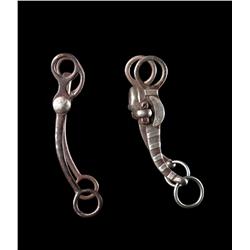 Lot of Two (2) Eddy Hulbert Curb Bits