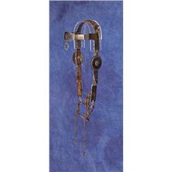 Early Native American Silver Bridle