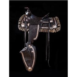 Visalia Stock Saddle Company Show Saddle