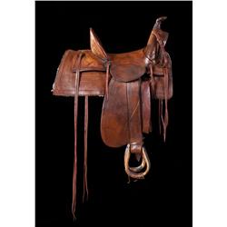 19th Century F. A. Meanea Wyoming Territorial Saddle