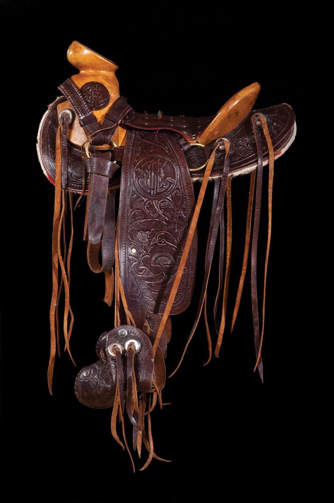 Group of 4 Mexican Saddles