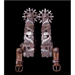 Circa 1860s Mexican Spurs