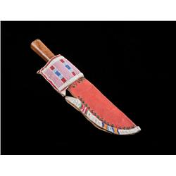 Crow Knife Case with Knife