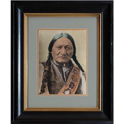 F. B. Fiske Silver Print of Sitting Bull