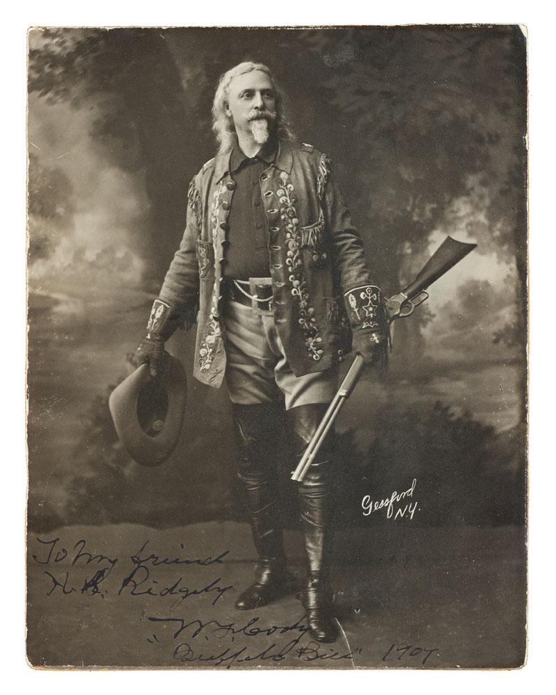 W.F. “Buffalo Bill” Cody Signed Photograph
