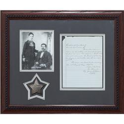 Juan Patron – Signed, Handwritten Document