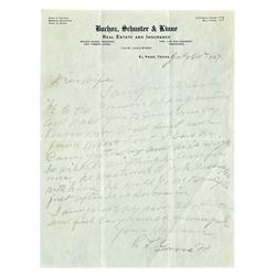 Pat Garrett Letter