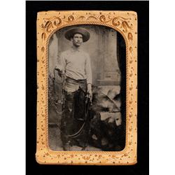 Tintype of a Cowboy