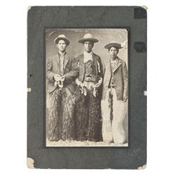 Cabinet Image of 3 Proud Cowboys