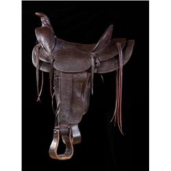 Early High Back Visalia Saddle