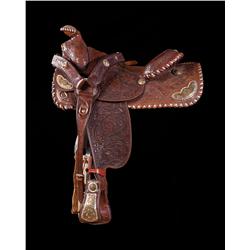 Bona Allen Saddlery Show Saddle Set