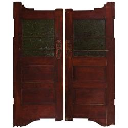 Marked Saloon Doors