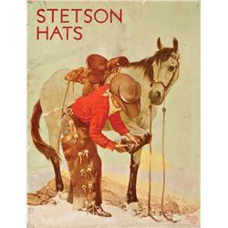 Stetson Hat Advertising Poster