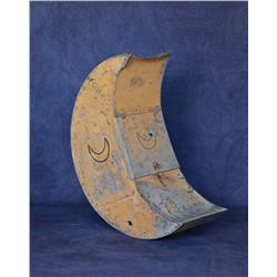 Folk Art Crescent Moon Ranch Mailbox