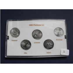 2002 PLATINUM QUARTER SET