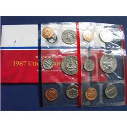 1987 UNCIRCULATED COIN SET
