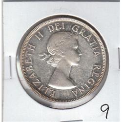 1953 CANADA SILVER DOLLAR $1