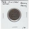Image 1 : CIVIL WAR TOKEN ARMY NAVY