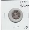 Image 1 : 1872 1/2 HALF DIME SEATED