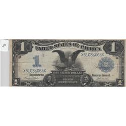 $1 BLACK EAGLE SILVER CERTIFICATE 1899