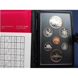 1981 CANADIAN PROOF SET WITH SILVER $1