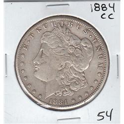 CARSON CITY 1884 CC $1 MORGAN