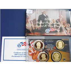 2008 $1 PRESIDENTIAL PROOF SET