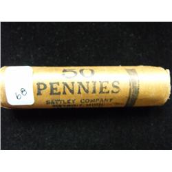 RED BU ROLL OF WHEAT CENTS  MOST LIKELY 57d