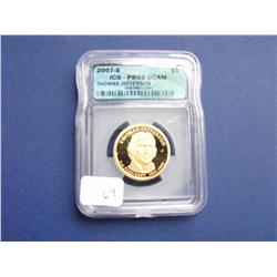 PROOF 2007 $1 ICG 69
