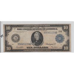 $10 LARGE 1914 FEDERAL RESERVE NOTE