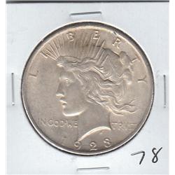 1923 PEACE DOLLAR HIGH GRADE