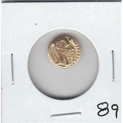 WEDDING GOLD MEXICO TOKEN 1865