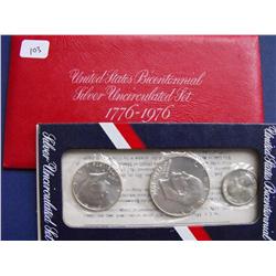 US 1776 SILVER SET