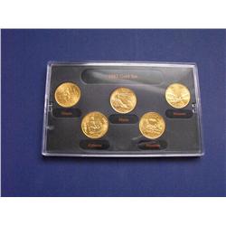 GOLD QUARTER SET 2003