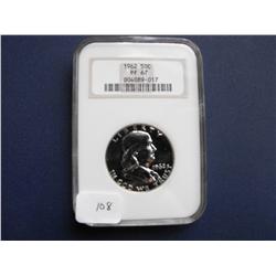 1962 FRANKLIN NGC PF 67