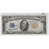 Image 1 : $10 NORTH AFRICA 1934 A SILVER CERTIFICATE BOLD CRISP AU+++