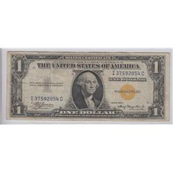 $1 NORTH AFRICA SILVER CERTIFICATE 1935