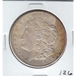 $1 MORGAN 1921 S SILVER DOLLAR (UNC)