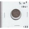 Image 1 : 1/2 HALF DIME 1861
