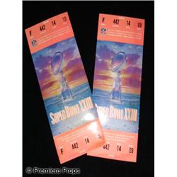 Michael Jackson's  Superbowl XXIII Tickets