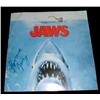 Image 1 : Steven Spielberg Autographed Jaws Laserdisc Insert