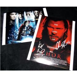 Thor (2011) Autographed Cast Photos