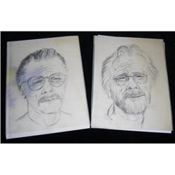 Remo Williams: The Adventure Begins (1985) Make Up Sketches